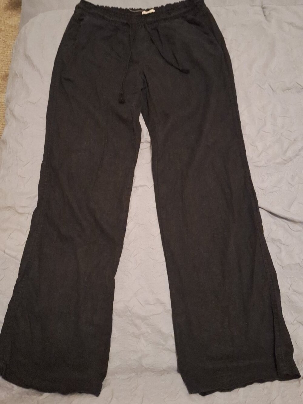 S0 casual black pants